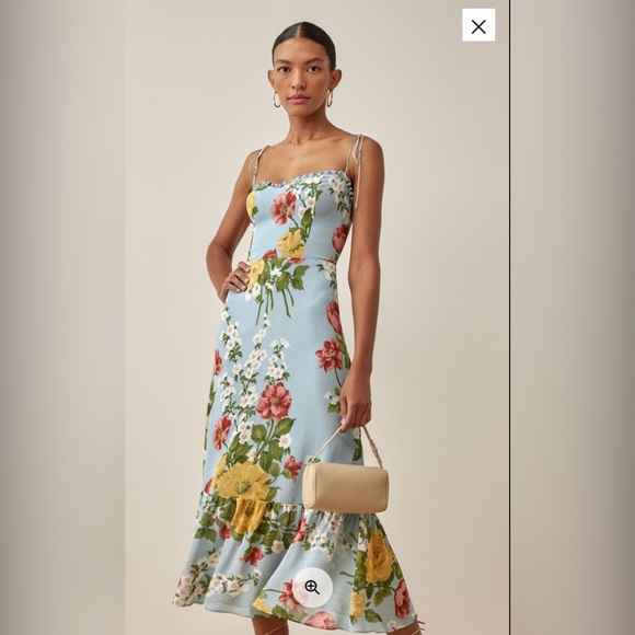 SOLD Reformation Enya Dress New Size 6 - Picture 2 of 7